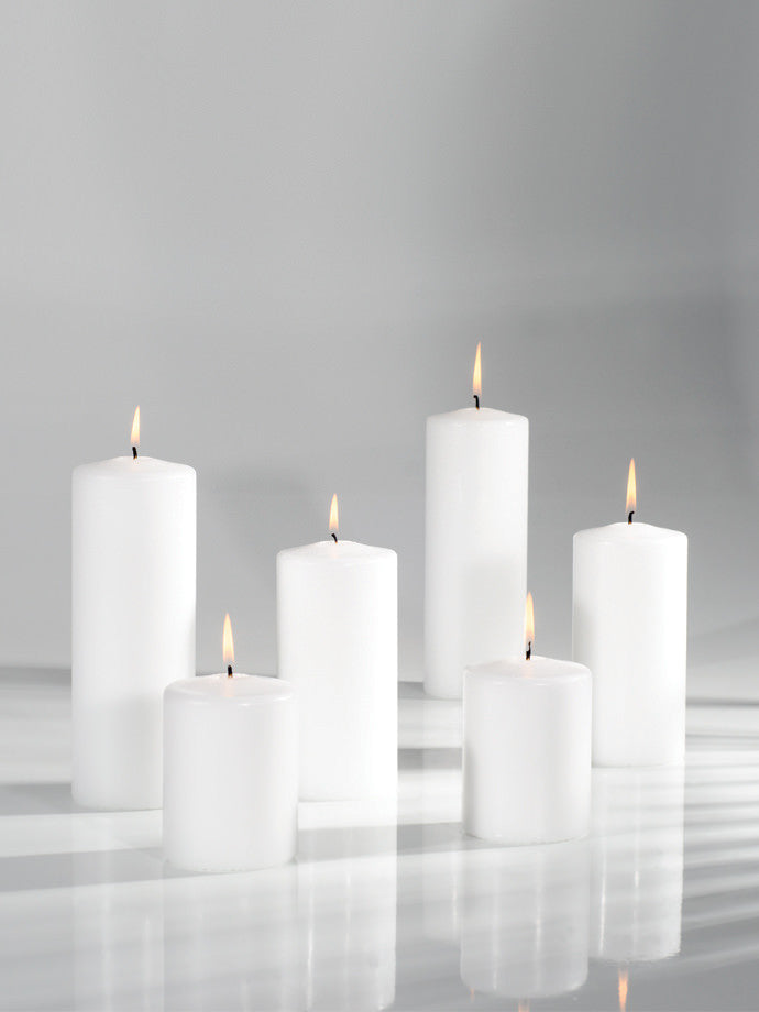 3" Round Pillar Candles